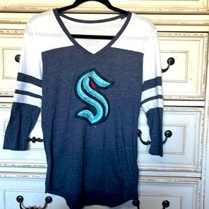 Fanatics Women’s Seattle Kraken 3/4 arm t-shirt